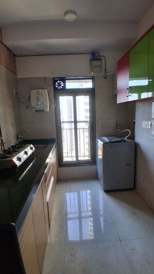 Kitchen in 1 BHK Apartment at Prayag Heights, Dindoshi – for Rent