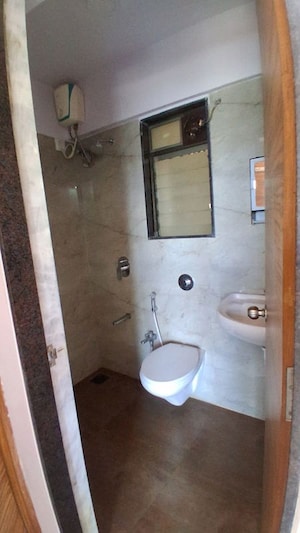 Bathroom in 1 BHK Apartment at Prayag Heights, Dindoshi – for Rent