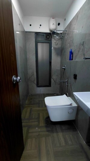 Bathroom in 2 BHK Apartment at Level The Residences, Andheri West – for Rent