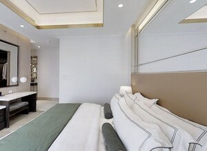 Bathroom in 4 BHK Apartment at Lodha The World Towers World One Tier 2, Worli – for Rent