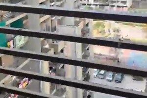 Balcony in 3 BHK Apartment at RPS Savana, Sector 88 – for Rent