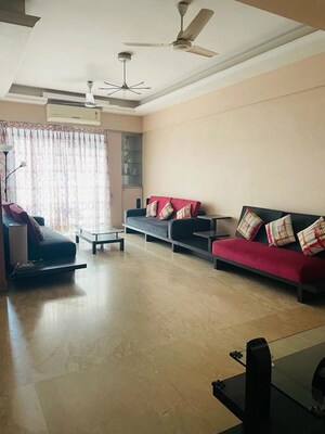 Living Room in 3 BHK Apartment at Hiranandani Gardens Eldora, Powai – for Sale