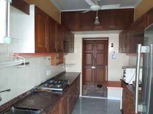 Kitchen in 2 BHK Apartment at Maker Tower, Cuffe Parade – for Sale