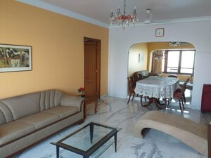 Living Room in 2 BHK Apartment at Maker Tower, Cuffe Parade – for Sale