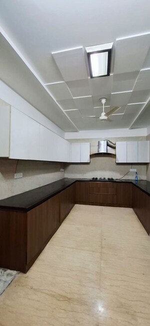 Kitchen in 4 BHK Builder Floor at Greater Kailash – for Rent