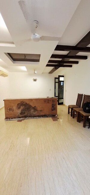 Living Room in 4 BHK Builder Floor at Greater Kailash – for Rent