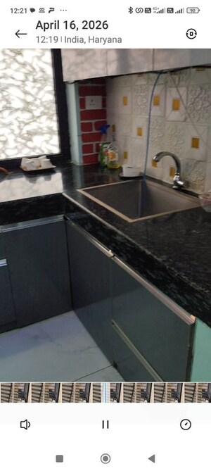 Kitchen in 1 BHK Apartment at Arete India Our Homes 3, Sohna Sector 6 – for Rent