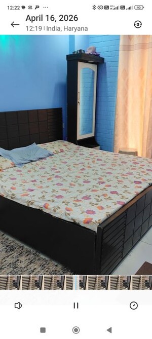 Bedroom in 1 BHK Apartment at Arete India Our Homes 3, Sohna Sector 6 – for Rent