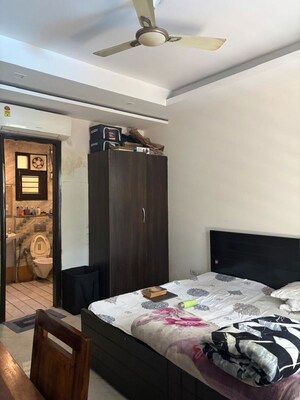 Bedroom in 3 BHK Builder Floor at Sushant Lok I – for Rent