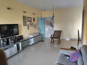 Living Room in 2 BHK Apartment at Bramha Suncity, Wadgaon Sheri – for Rent