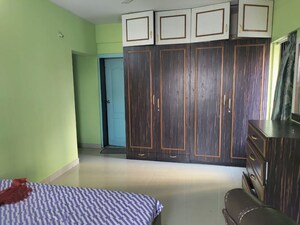 Bedroom in 2 BHK Apartment at Bramha Suncity, Wadgaon Sheri – for Rent