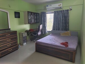 Bedroom in 2 BHK Apartment at Bramha Suncity, Wadgaon Sheri – for Rent
