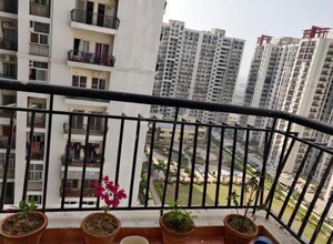 Balcony in 3 BHK Apartment at Antriksh Golf View, Sector 78 – for Sale