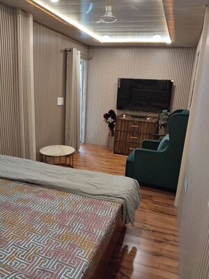 Bedroom in 2 BHK Builder Floor at Nehru Enclave – for Rent