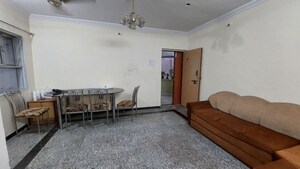 Living Room in 2 BHK Apartment at Dheeraj Valley, Goregaon East – for Rent