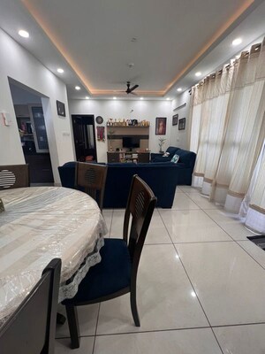 Master Bedroom in 3 BHK Apartment at Prestige Lakeside Habitat, Varthur – for Rent