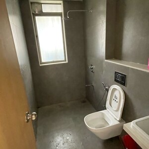 Bathroom in 3 BHK Apartment at Lodha Bel Air, Jogeshwari West – for Rent