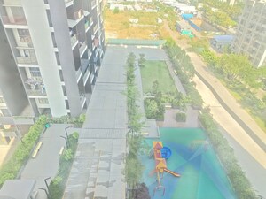 Balcony in 2 BHK Apartment at Paranjape Broadway, Wakad – for Rent