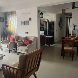 Living Room in 3 BHK Apartment at Brisk Lumbini Terrace Homes, Sector 109 – for Sale