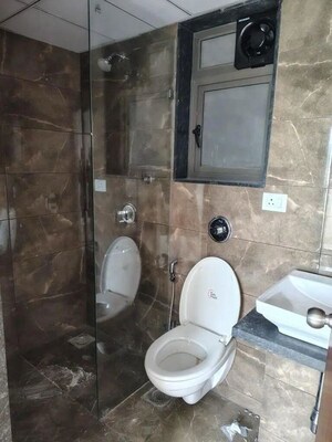 Bathroom in 3 BHK Apartment at RGS Forte, Wakad – for Rent