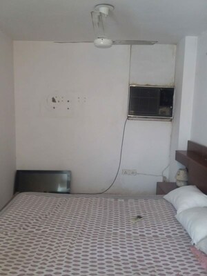 Bathroom in 1 BHK Builder Floor at East Of Kailash – for Rent