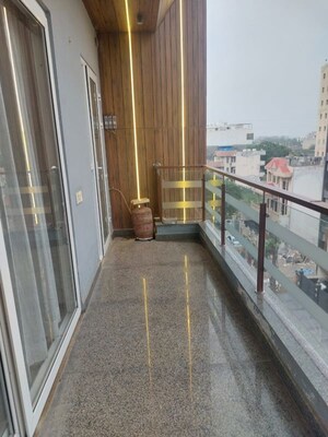 Balcony in 4 BHK Builder Floor at Sushant Lok ii – for Sale