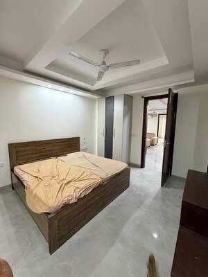 Bedroom in 3 BHK Builder Floor at Chattarpur – for Rent