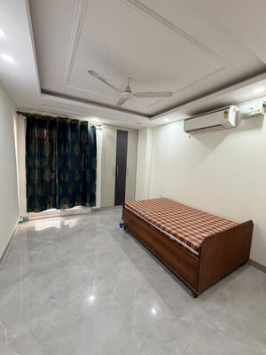 Bedroom in 3 BHK Builder Floor at Chattarpur – for Rent