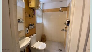 Bathroom in 3 BHK Apartment at BPTP Discovery Park, Sector 80 – for Rent