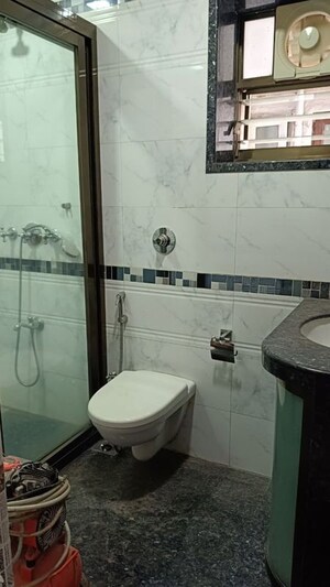 Bathroom in 3 BHK Apartment at Basant Apartment Cuffe Parade, Cuffe Parade – for Rent