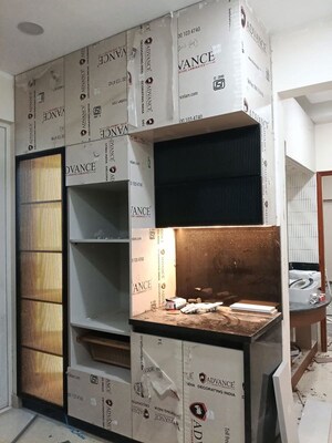 Kitchen in 3 BHK Apartment at Aurobindo The Regent, Kondapur – for Rent