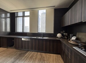 Kitchen in 3 BHK Apartment at Provenance Four Seasons Private Residences, Worli – for Rent