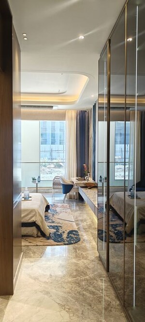 Master Bedroom in 4 BHK Apartment at Sunteck City Avenue 5, Goregaon West – for Sale