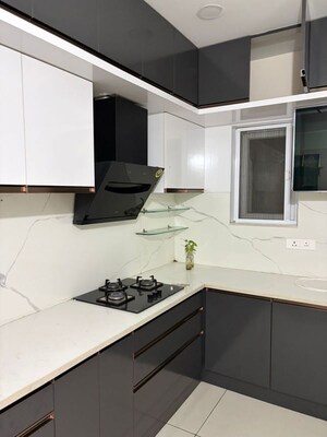 Kitchen in 3 BHK Apartment at Manvitha Vistara, Gajularamaram – for Rent