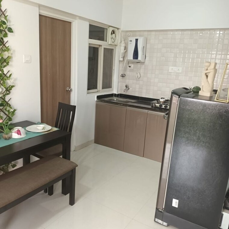 Kitchen, ganga-fernhill 2 Bedroom 750 Sq.Ft. Apartment In Undri Pune 10304316