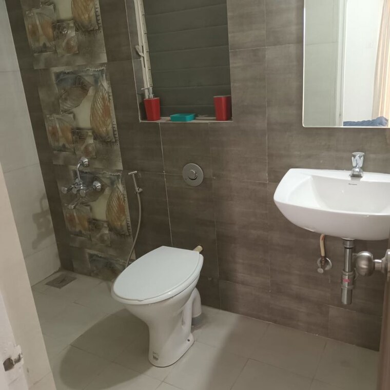 Bathroom, ganga-fernhill 2 Bedroom 750 Sq.Ft. Apartment In Undri Pune 10304316