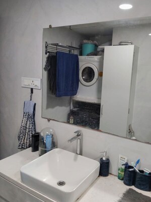 Washroom in 2 BHK Apartment at Gurukrupa Gangav, Ghatkopar East – for Rent