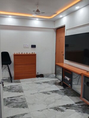 Living Room in 2 BHK Apartment at Gurukrupa Gangav, Ghatkopar East – for Rent