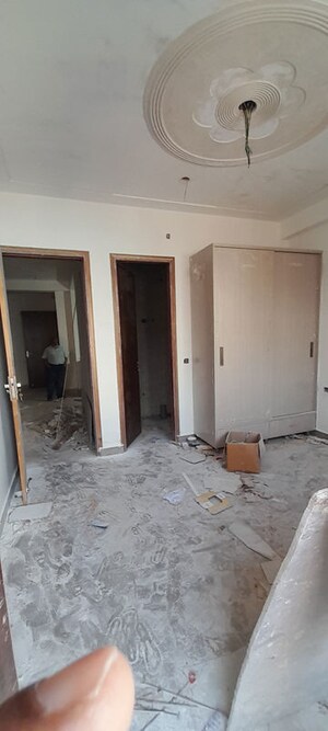 Building Lobby in 3 BHK Builder Floor at Dharam Colony – for Sale