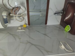 Bathroom in 2 BHK Builder Floor at Sheikh Sarai – for Rent