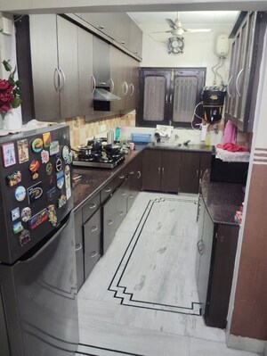 Kitchen in 3 BHK Apartment at Rohini – for Sale