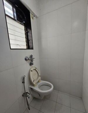 Bathroom in 3 BHK Apartment at Amit Sapphire Park, Balewadi – for Rent