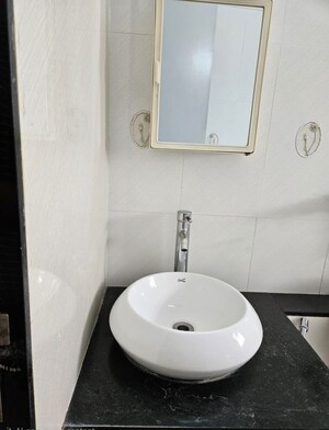 Bathroom in 3 BHK Apartment at Amit Sapphire Park, Balewadi – for Rent