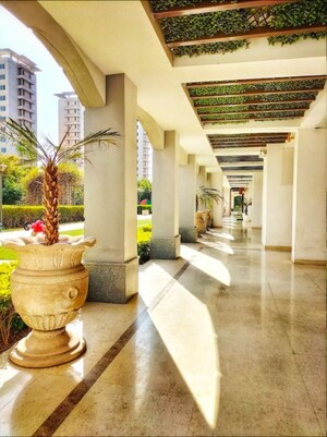 Staircase in 3 BHK Apartment at DLF The Skycourt, Sector 86 – for Rent