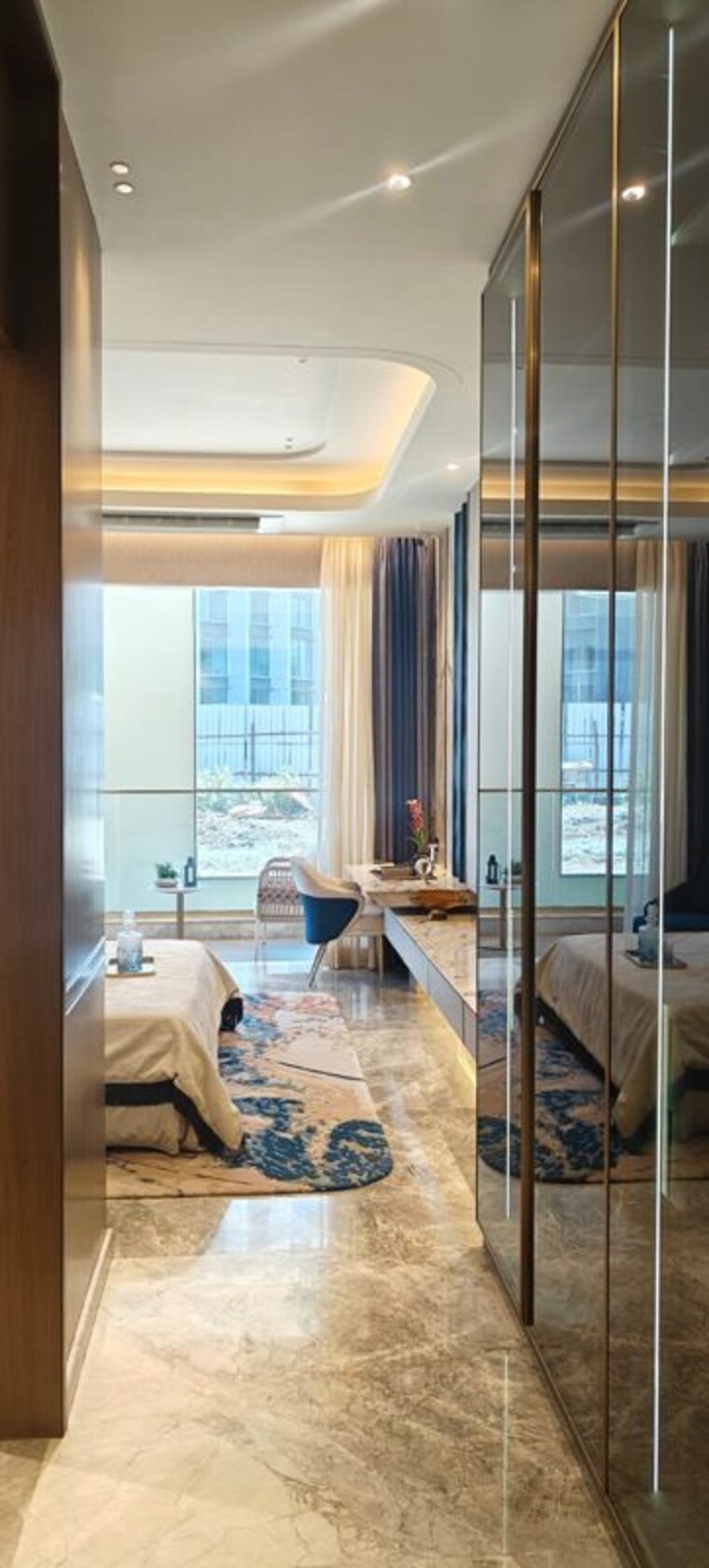 Living Room, sunteck-city-avenue-5 3 Bedroom 1300 Sq.Ft. Apartment In Goregaon West Mumbai 10304438