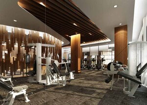 Gym in 3 BHK Apartment at Artique Uptown Skylla, International Airport Road – for Rent