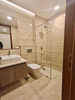 Bathroom in 3 BHK Apartment at Ambience Creacions, Sector 22 – for Rent