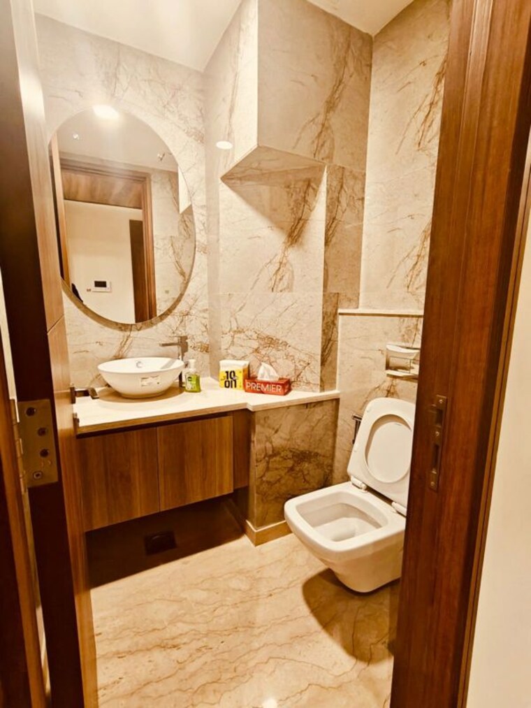 Bathroom, ambience-creacions 3 Bedroom 3090 Sq.Ft. Apartment In Sector 22 Gurgaon 10304452
