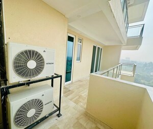 Staircase in 3 BHK Apartment at Ambience Creacions, Sector 22 – for Rent