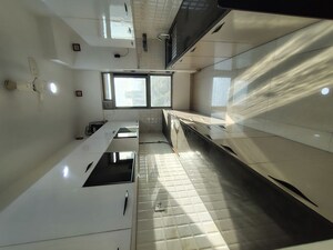 Kitchen in 1 BHK Apartment at Ashar Edge, Pokhran Road No Two – for Rent